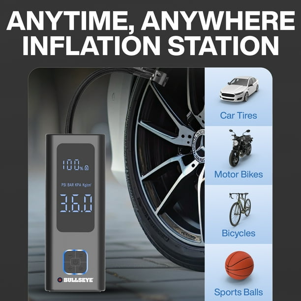 Bullseye Pro POCKET AIR Tire Inflator - Warehouse Use - Walmart