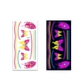 thumbnail image 1 of Iumwxz Fluorescent Flower Arm Stickers Face Stickers Feather Arm Stickers, 1 of 1