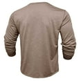 thumbnail image 4 of VJATTWR Men's Heavy Long Sleeve T-Shirt, Adult Men Long Sleeve T-Shirt Classic Fit Tee L, 4 of 9