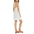thumbnail image 2 of ViX womens  Solid Audrey Detail Short Dress, 4, 2 of 3