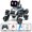 A, variant on adult Remote Control Stunt Car 8-Wheel Robot Dog Gesture Sensing Smart Toy with Watch Controller LED Lights Music Functions Rechargeable Battery Interactive