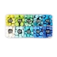 thumbnail image 1 of 200 Pieces Sealing Wax Beads Colorful Wax Seal Beads with Storage Box for Wax Seals Stamp Cards Envelopes Letters Wedding Invitations Packaging Seals Decoration Craft Projects, 1 of 8
