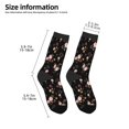thumbnail image 2 of Uemuo Flowers Printed Kids Boys Socks Seamless Crew Socks Crazy Funny Athletic Sport Socks for Children, 2 of 6