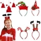 thumbnail image 3 of Diademas para Navidad Mujeres Reno Asta Santa Sombrero Diadema Sombreros Niños Adultos, 3 of 4