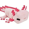 thumbnail image 3 of Figura de peluche básica de ajolote de Minecraft de 8 pulgadas, muñeco suave inspirado en el personaje del videojuego, 32 cm, 3 of 7