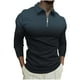 thumbnail image 2 of Blusa y camisa de manga larga con cuello vuelto para hombre, jersey de solapa de manga corta, top deportivo de manga corta con solapa, blusa de poliéster para hombre, 2 of 5