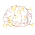 thumbnail image 3 of Christmas Lights 10FT 20 LED Small Rose Flower Bulbs Battery Powered Indoor Hanging String Lights for Holiday Party Mantel Porch Home Decor, 3 of 6