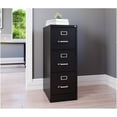 thumbnail image 2 of UrbanPro Metal Black Filing Cabinet Vertical Pre-Assembled 40.19"H x 15"W x 22"D, 2 of 14