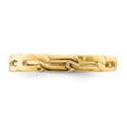thumbnail image 5 of Solid 14k Yellow Gold Five Chain Link Band Ring Size 5, 5 of 6