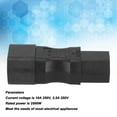 thumbnail image 3 of IEC320 C14 To IEC320 C15 Power Adapter, 2500W Power Connector Adapter PVC Housing 10A 250V Molded Design Copper Core  For Laptop For Ups Socket, 3 of 8
