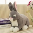 thumbnail image 1 of 28/38CM Realistic Cute 5 Colors Plush Rabbits Fur Lifelike Animal Easter Bunny Simulation Rabbit Toy Model Kids Birthday Gift, 1 of 5