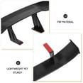 thumbnail image 4 of Soimiss Universal Spoiler Wing Frp Easy Installation for Car Elegance Black, 4 of 6