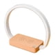 thumbnail image 4 of Lámpara de noche con cargador inalámbrico, lámpara de noche táctil con puerto USB, lámpara de mesa LED regulable con 3 colores y reloj digital, lámpara de escritorio táctil para dormitorio, 4 of 5