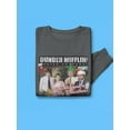 thumbnail image 3 of Dunder Mifflin Christmas Wishes Sweatshirt Men The Office, Male 5X-Large, 3 of 4