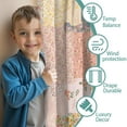 thumbnail image 3 of Blackout Kids Curtains,Pioneer Flower Childrens Insulated Curtains Set Of 2,Bedroom Essentials,Toddler Room Decor 42x54in(106x137cm), 3 of 4