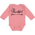 thumbnail image 3 of Inktastic Im Thankful- Thanksgiving with autumn branch Boys or Girls Long Sleeve Baby Bodysuit, 3 of 5