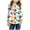 A, variant on Girls Long Sleeve T Shirts- Fashion Crewneck Casual Kids Graphic Tops Multicolor Size 7-8