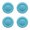 Blue, variant on 4pcs Game Controller Thumbstick Caps Replacement Analog Stick Rocker Caps Joystick Caps Gaming Accessories