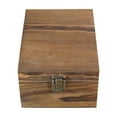 thumbnail image 2 of Vaso de whisky Caja de madera Caja de madera 1 Copa de vidrio 1 Clip 1 Bolsa de tela de terciopelo 1 Piedra de vino de hielo 8 El regalo para beber Para padres Esposos Copa de vino de nacimiento, 2 of 7