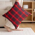 thumbnail image 4 of Nkmbld Merry Christmas Decorative Throw Pillow Covers Outdoor Cushion Case, Super Soft Pillows Cover for Living Room Bedroom Sofa Couch Cushion Cover, Red, 4 of 8