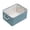 Blue_S, variant on Collapsible Fabric Storage Basket Baby Toy Organizer with Handle for Home, Office, Nursery Hamper, Laundry Basket -