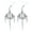 1, variant on Vintage Gothic Earrings Dangle Fashionable Victorian Punk Cone Spiked Studs Earrings Goth Jewelry Accessory for Women