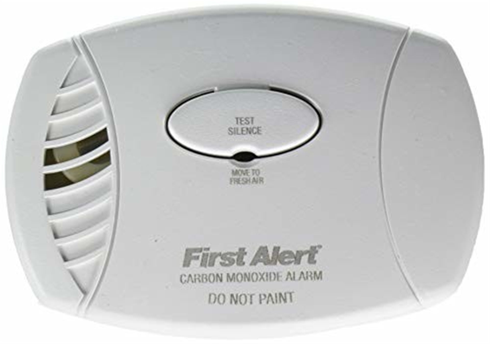 First Alert CO600 Plug In Carbon Monoxide Alarm Detector Home Safety 