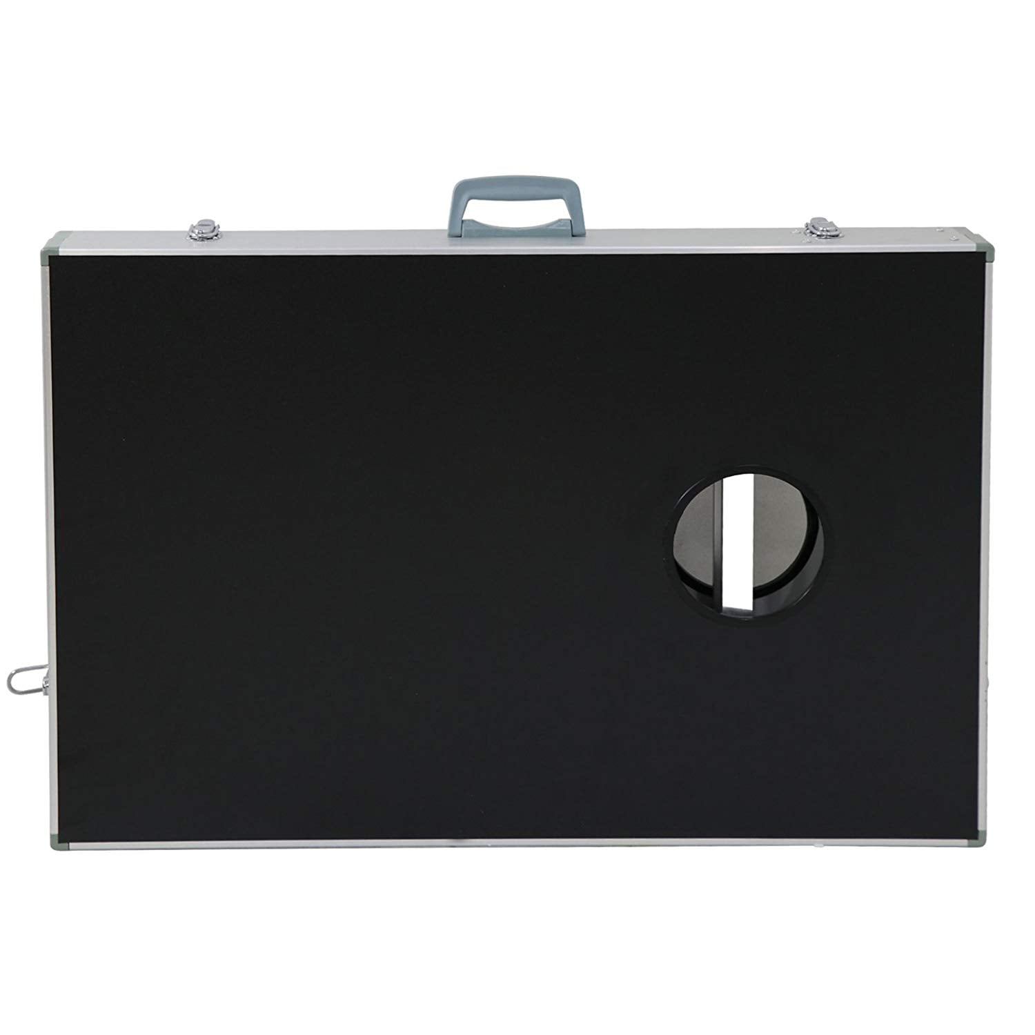 ZENY Portable Aluminum Framed Bean Bag Cornhole Toss Game Set 3FT 2FT W/ 8 Bean Bags& Carrying Case