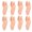 Skin, variant on Single Hole Bunion Corrector, Big Toe Overlap Separator, Silicone Toe Spreader, Soft SEBS, 8PCS