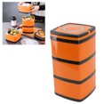 thumbnail image 1 of Stainless Steel Insulated Bento Box, Bento Lunch Box For Adults And Kids, Food Storage Containers, Leakproof Bento Lunch Box With Fork, Spoon, Suitable For Adults Lunch Box For, 1 of 8