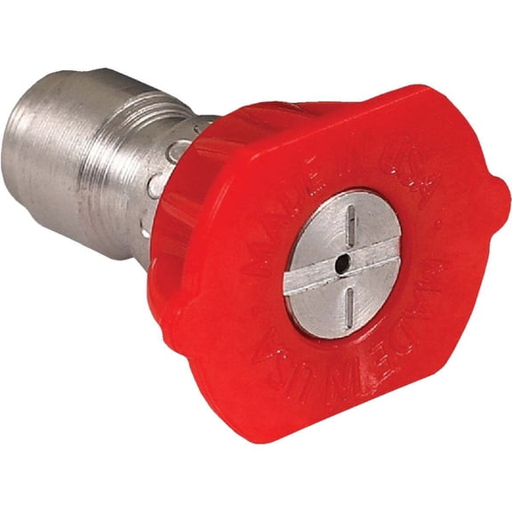 Forney 4.0mm 0 Degree Red Pressure Washer Spray Tip 75163