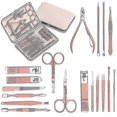 thumbnail image 2 of Nail Clippers Sets Pedicure Kit - Stainless Steel Nail Cutter Nail File Sharp Nail Scissors And Clipper Manicure Pedicure Kit With Portable Sty, 2 of 5