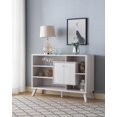 thumbnail image 1 of Multi-Tier Buffett / Server with Storage, White Oak, 1 of 3