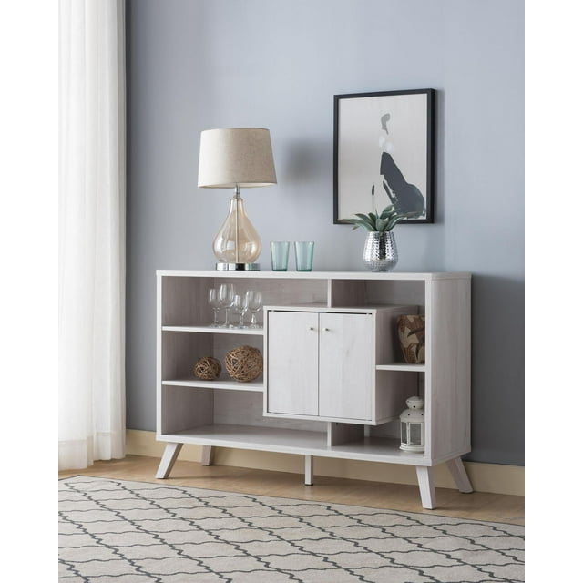 Multi-Tier Buffett / Server with Storage, White Oak