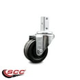 thumbnail image 2 of 3 Inch Phenolic Wheel Swivel 7/8 Inch Square Stem Caster Service Caster Brand, 2 of 2