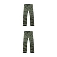 thumbnail image 4 of Pantalones de verano 2 en 1 Sonducket para hombre con bolsillos laterales Senderismo Viajar Camping desmontables Verde XXXL 2piezas, 4 of 4