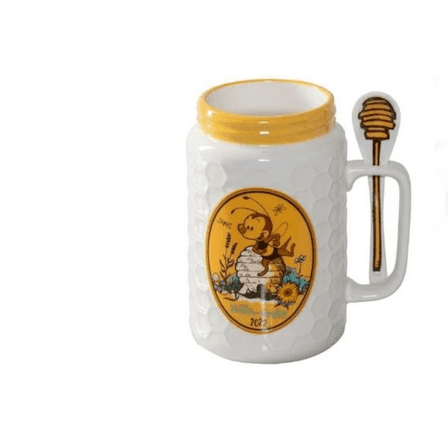 Disney Epcot Flower and Garden Festival 2022 Spike the Bee Mug with Spoon New