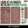 thumbnail image 2 of Naked Rice 1Lb - Organic Brown Rice Protein Powder - Vegan Protein Powder, GMO Free, Gluten Free & Soy Free. Plant-Based Protein, No Artificial Ingredients - 15 Servings, 2 of 5