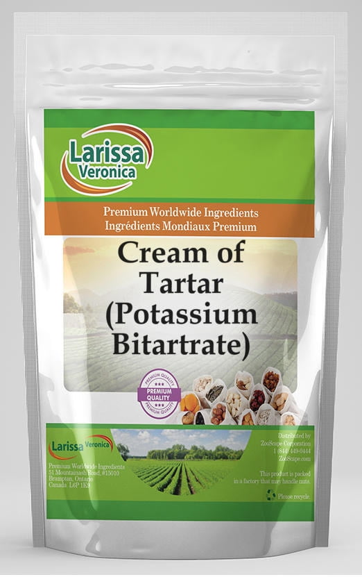 Cream of Tartar (Potassium Bitartrate) (4 oz, ZIN: 525506)