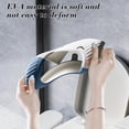 thumbnail image 6 of Qocolhg Bathroom Soft Thicker Warmer with Snaps Fixed Stretchable Washable Plastics Toilet Seat Cover Pads, Easy Installation& Cleaning, Clearance, Blue, 6 of 6