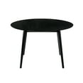 thumbnail image 6 of Arcadia and Renzo 48" Round Grey and Black Wood 5 Piece Dining Set, 6 of 8