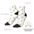 thumbnail image 6 of Pofeuu Gold Rabbit Print 30cm Socks, Adult Running Hiking Socks for Youth and Adult, 6 of 7