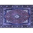 thumbnail image 1 of Ahgly Company Indoor Rectangle Persian Blue Traditional Area Rugs, 7' x 10', 1 of 4