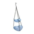thumbnail image 2 of Vsenkes Hanging Birdfeeder Creative Ideal Gifts Bird Bath for Balcony Porch Courtyard Blue, 2 of 9