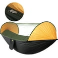 thumbnail image 2 of Hamaca portátil con mosquitera de apertura rápida y automática, hamaca para dormir, para viajes, patios y caminatas, 2 of 15