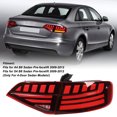 thumbnail image 3 of LED Tail Lights Rear Lamp With Dynamic Turn Signal, Fits A4 B8 Pre facelift Sedan S4 2009-2012 LED Tail Lights Rear Lamp Assembly, 3 of 7