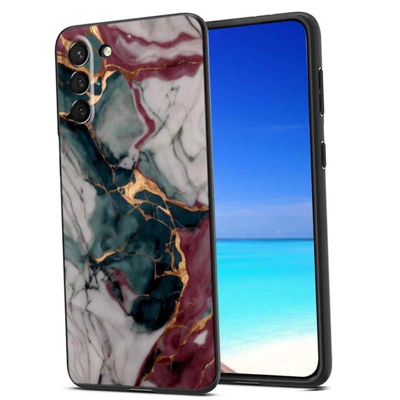 Compatible with Samsung Galaxy S22 Phone Case, Marble-3 Case Silicone Protective for Teen Girl Boy Case for Samsung Galaxy S22