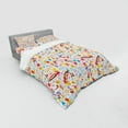 thumbnail image 3 of Ambesonne Birthday Bedding Set 3 Pcs, Celebration, Twin, Multicolor, 3 of 3