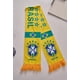 thumbnail image 2 of World Cup Brazil national team fan scarf European Cup club fans cheer and support velvet scarf, 2 of 4