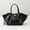 Crack Black, variant on Tote Bag's New Wing-shaped Bag - Leather Single-Shoulder Bag for Women - High-Class Commuting Handbag with Elegant Style